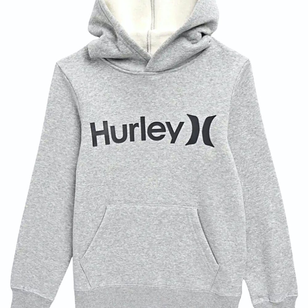 Hurley Boys 4T Soft Hoody Dk Grey Heather Ages 3-4 New With Tags - Picture 2 of 2
